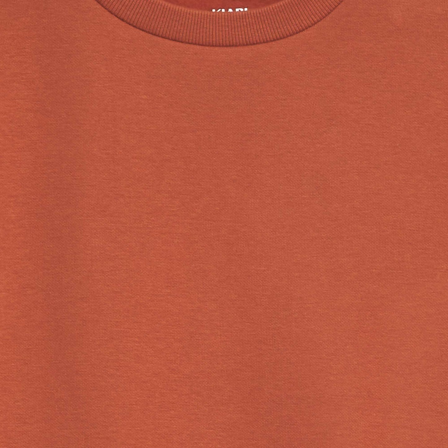 Plain sweatshirt ORANGE