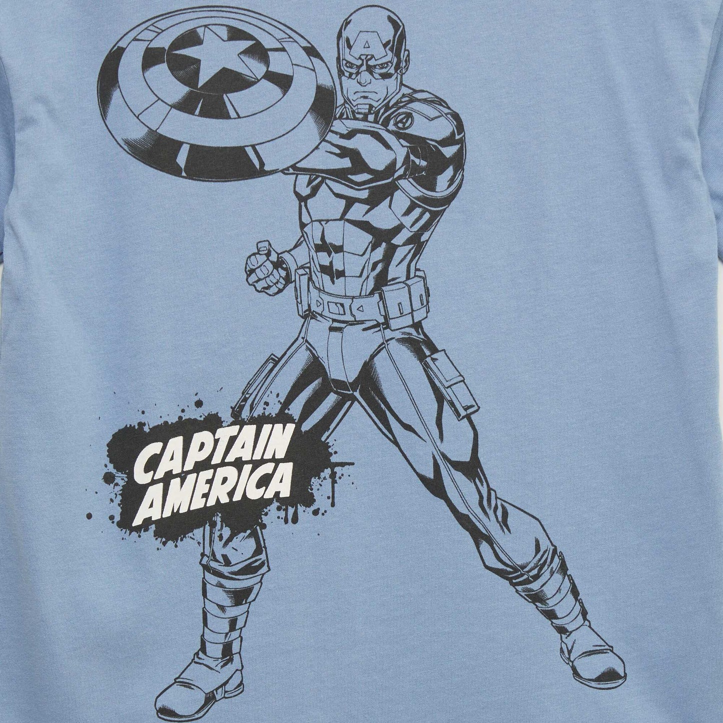 'Marvel' 'Captain America' jersey T-shirt BLUE