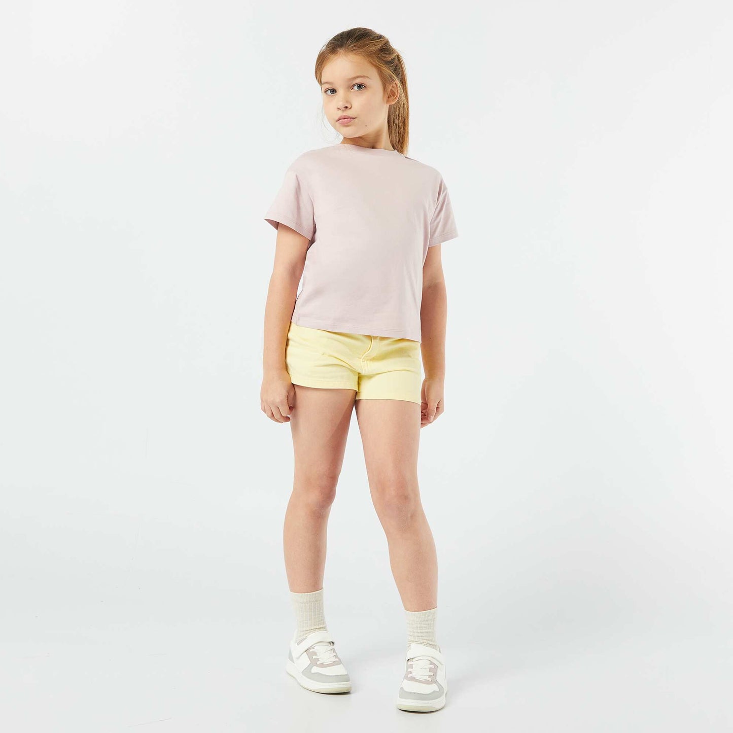 Premium cotton T-shirt PURPLE