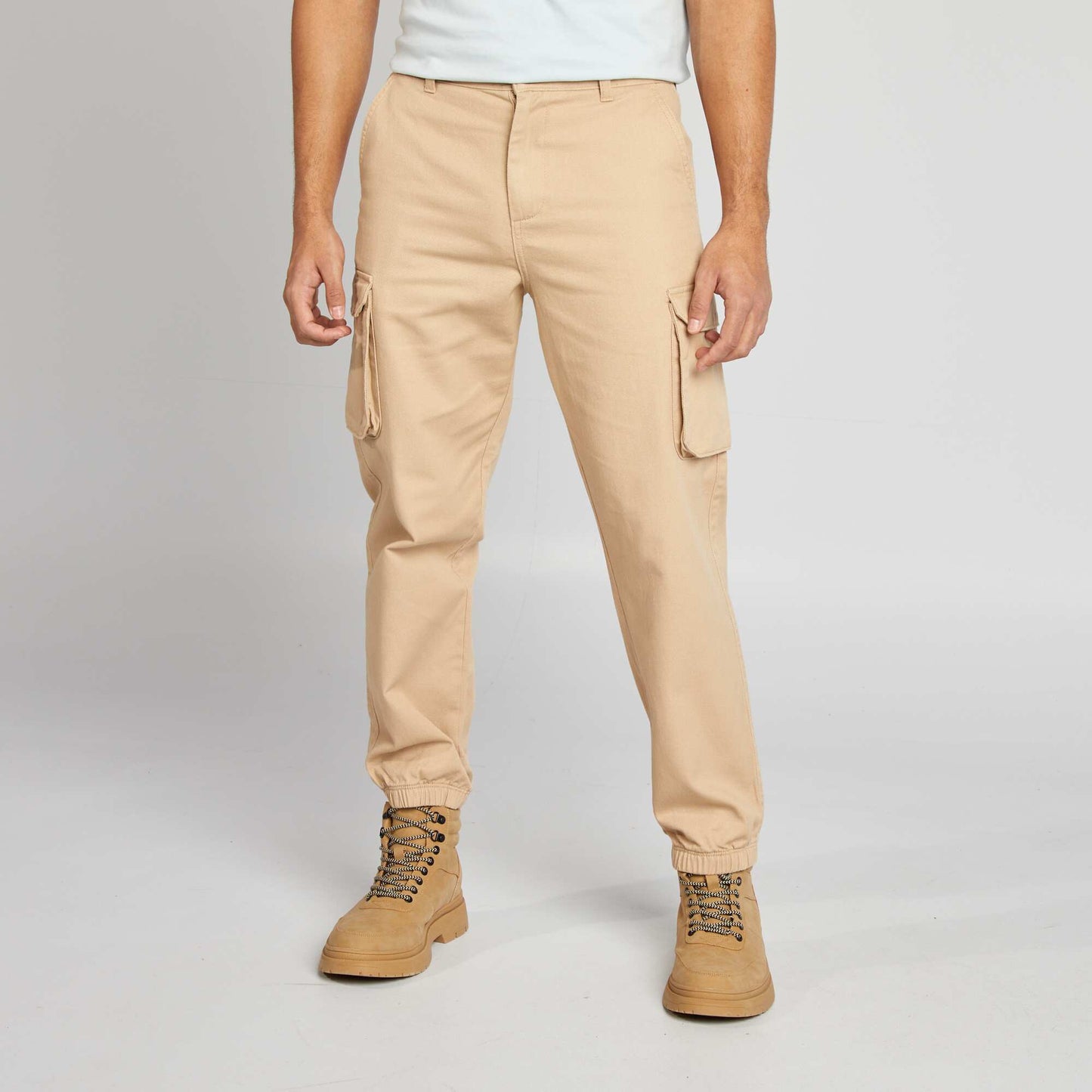 Multi-pocket trousers BEIGE