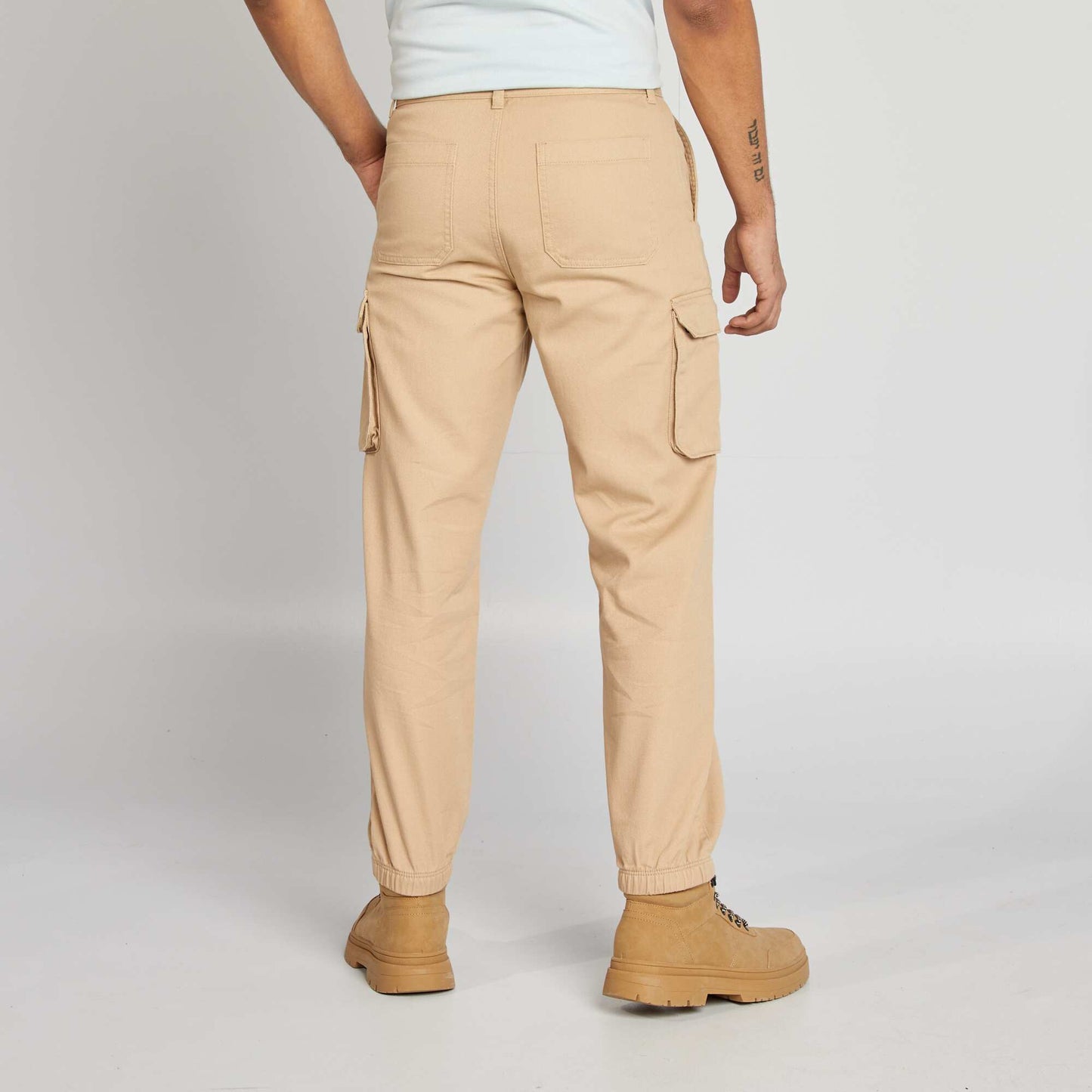 Multi-pocket trousers BEIGE
