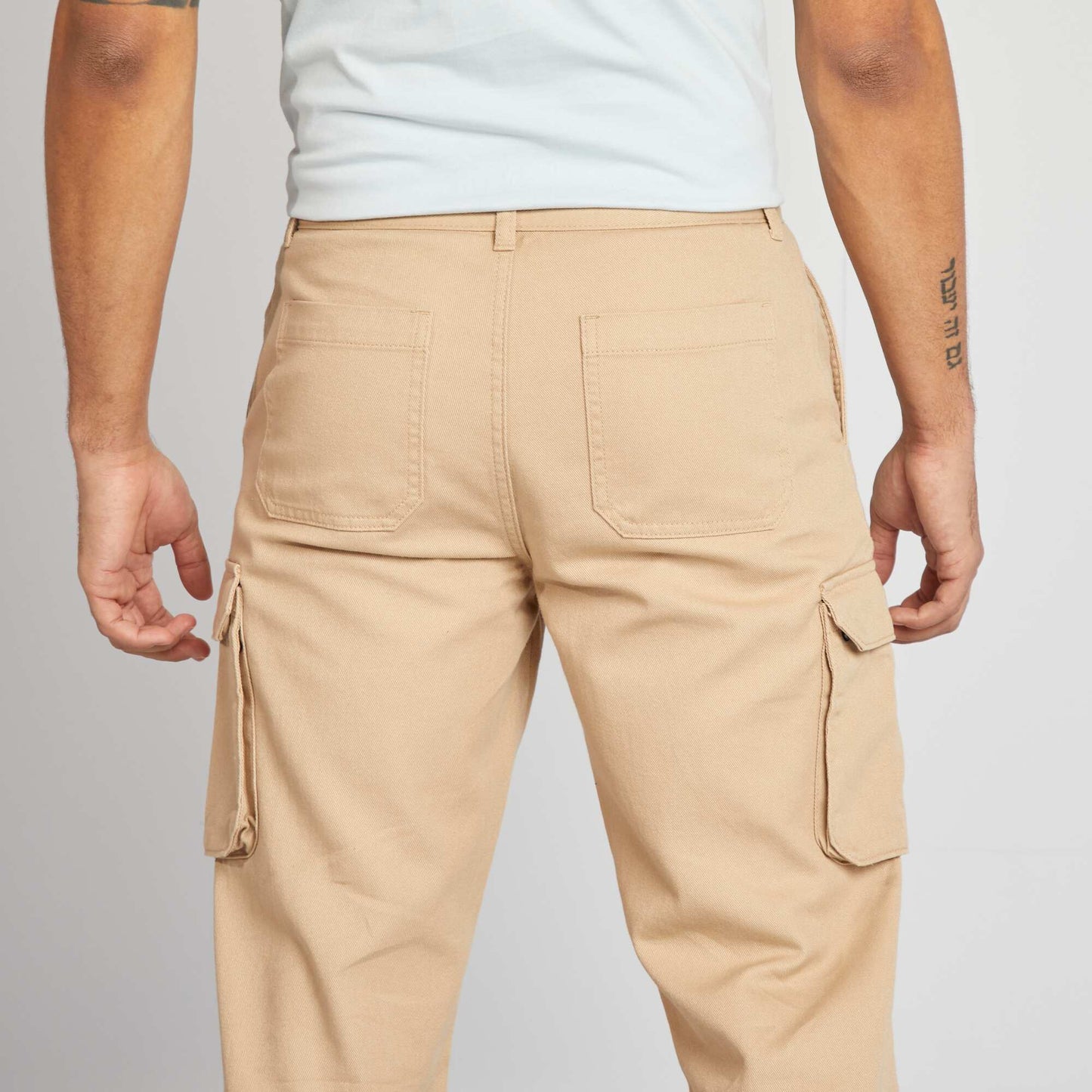 Multi-pocket trousers BEIGE