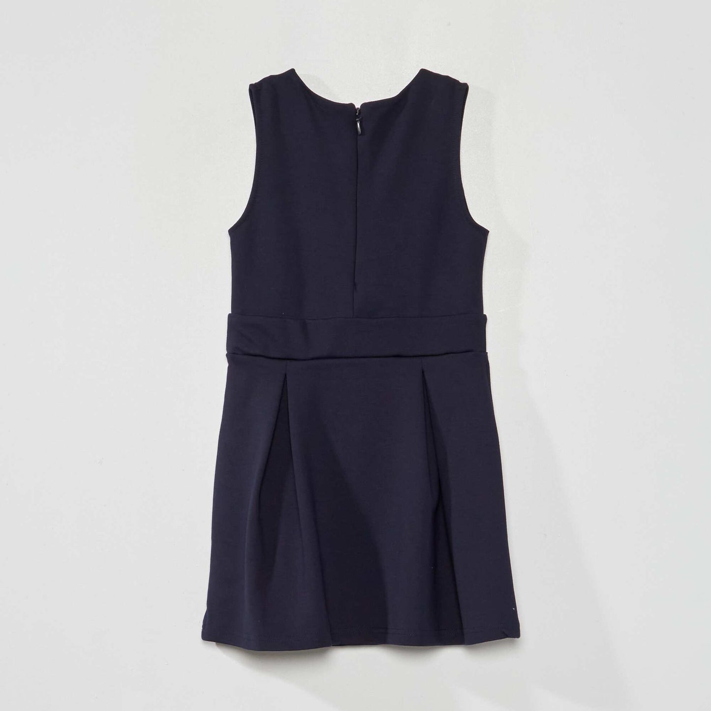 Plain pleated dress SAPP BLUE