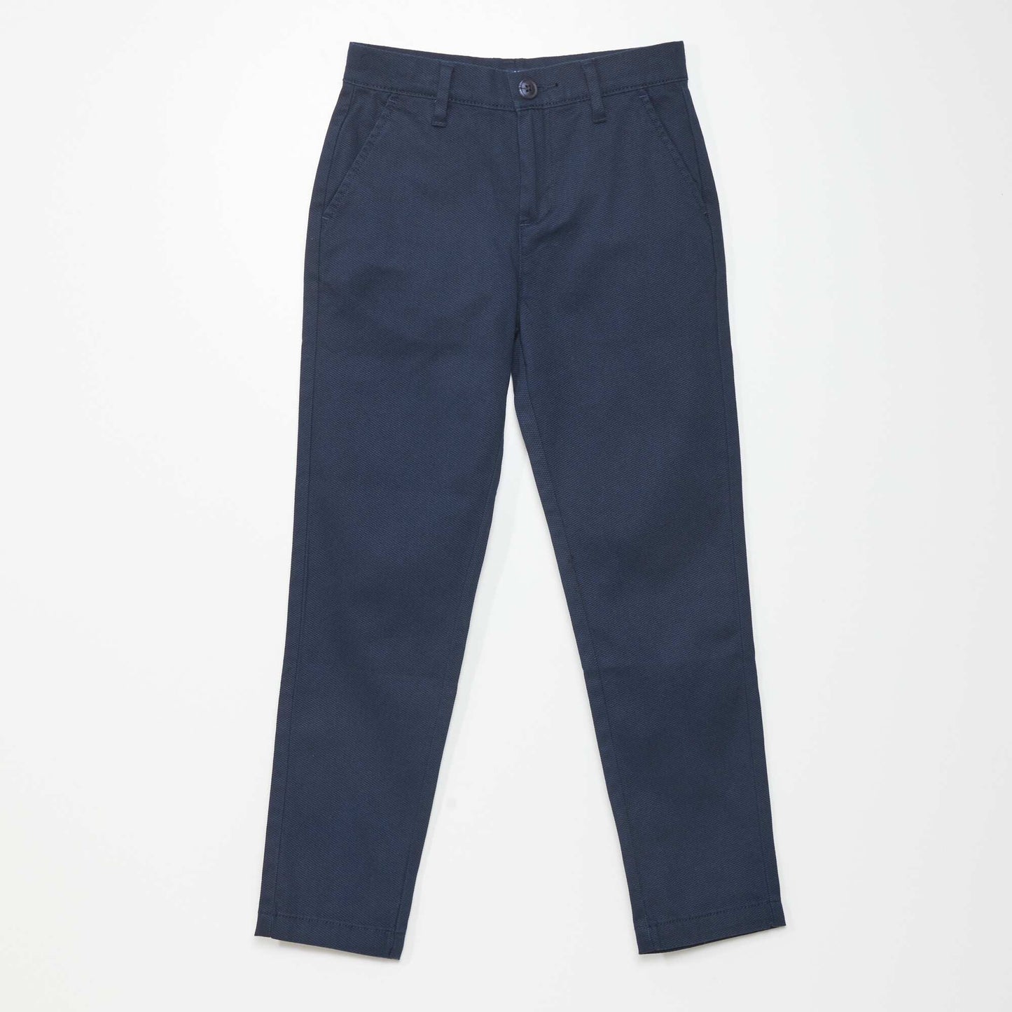 Slim-fit chinos blue