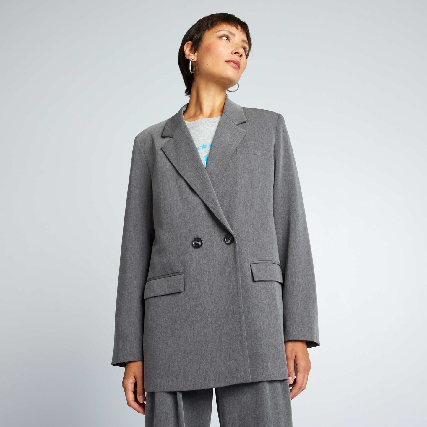 Oversized blazer GRAY_