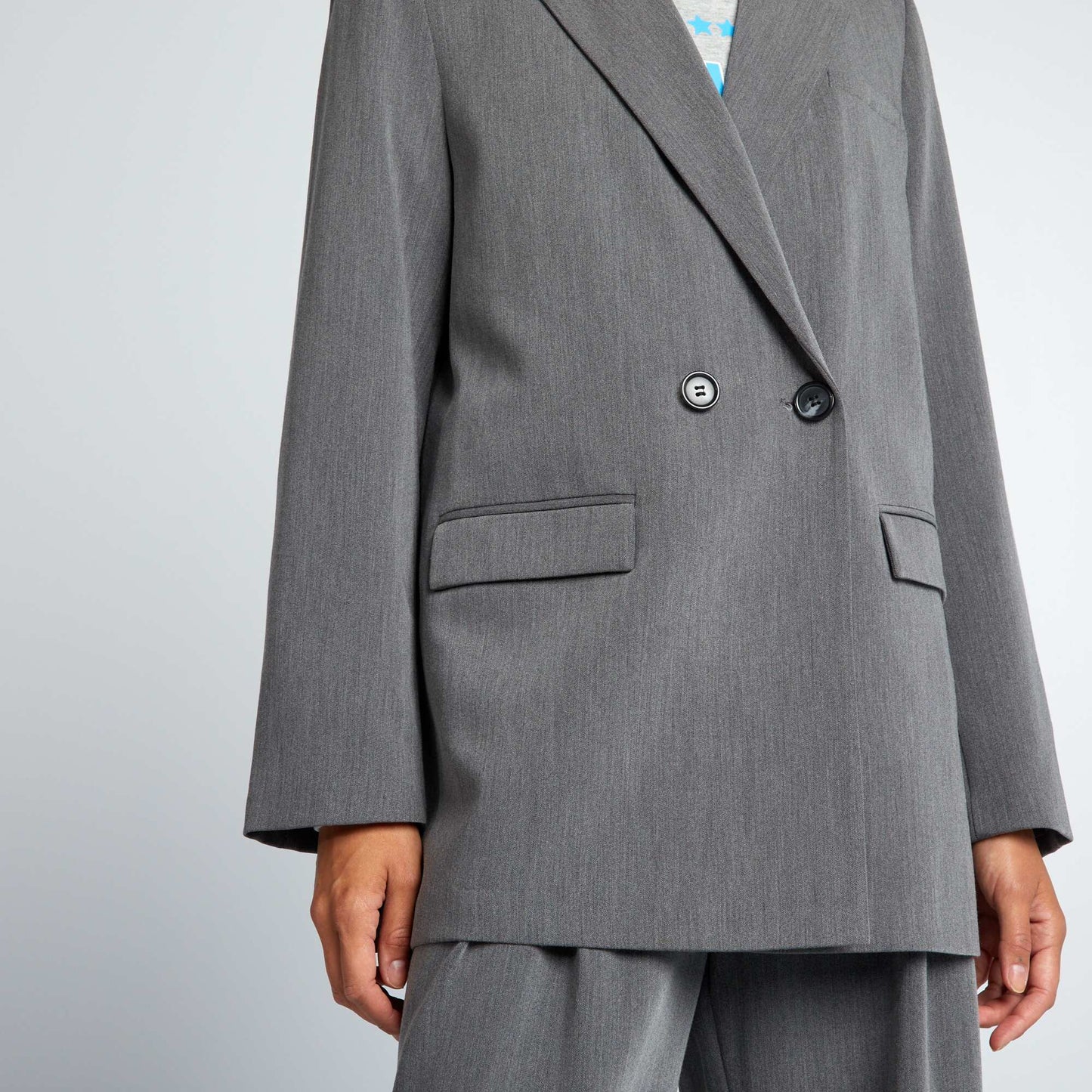 Oversized blazer GRAY_