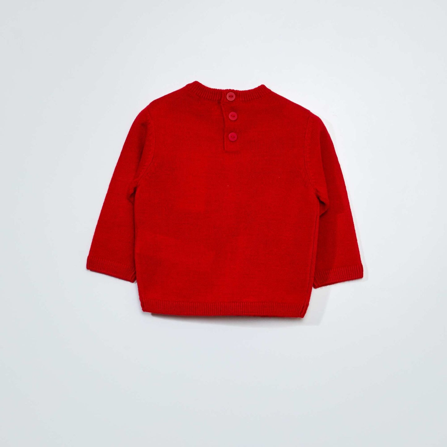 Patterned Christmas jumper RED_KIDNEY
