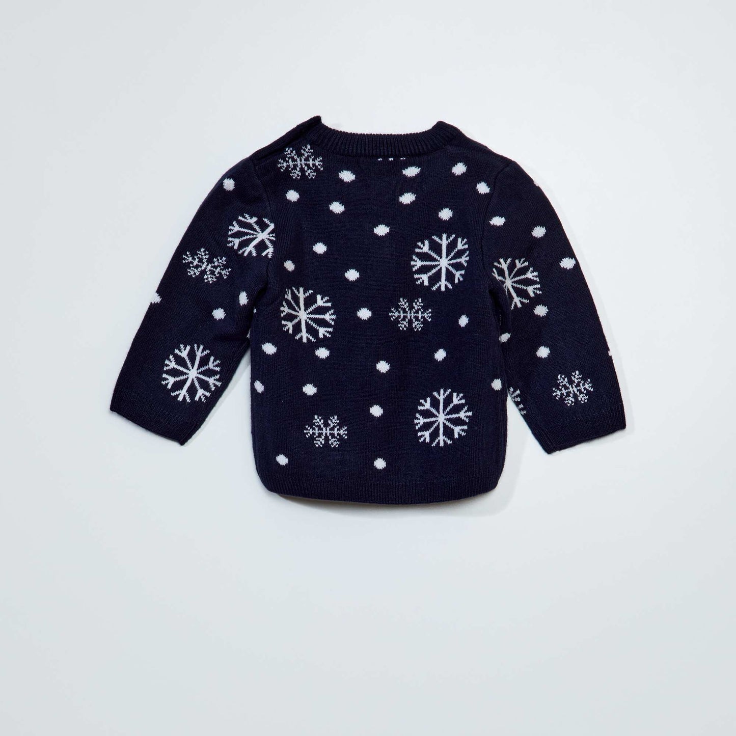 Printed Christmas jumper NAVY_BEAR