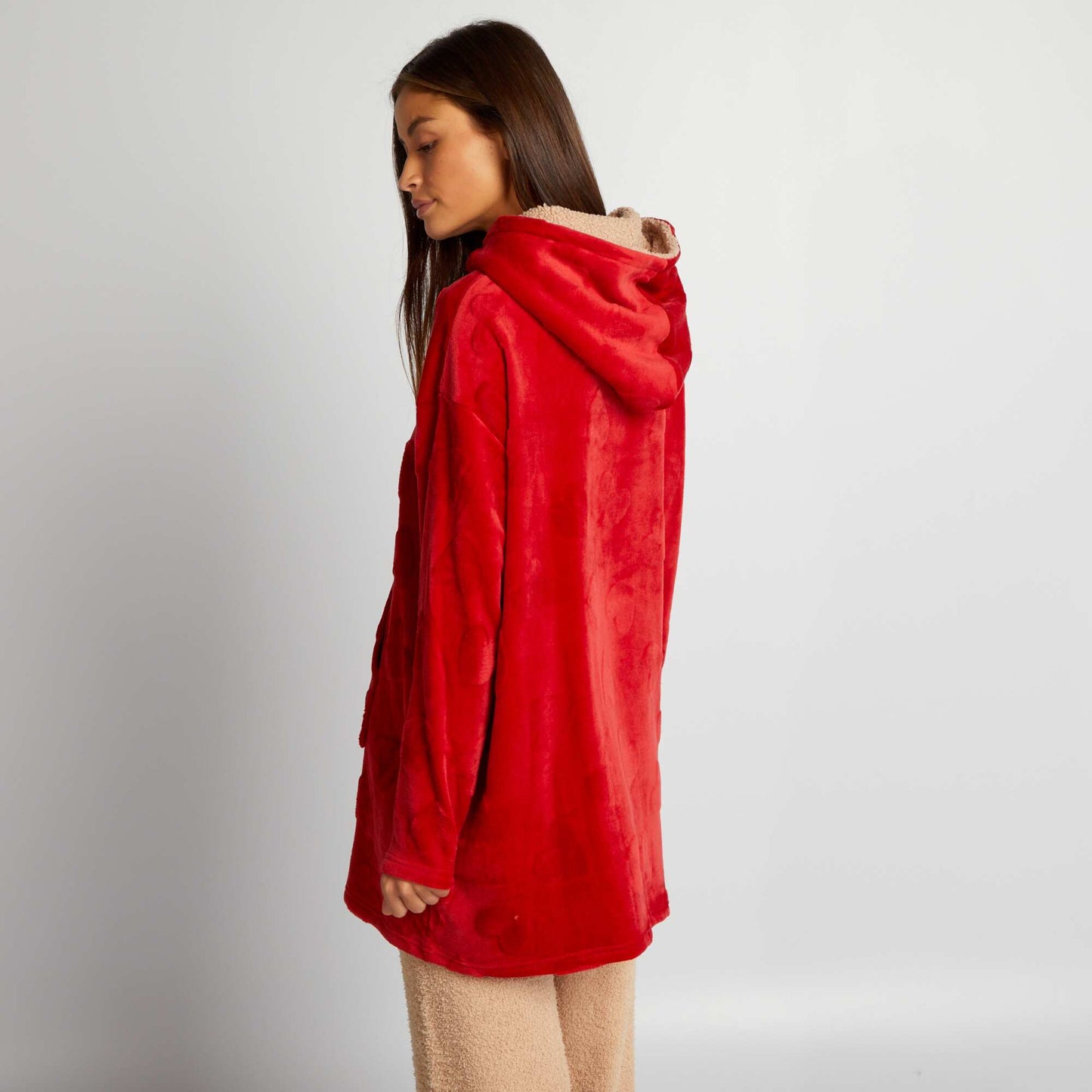 Sherpa hoodie HEART