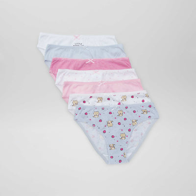 Pack of 7 briefs PINK