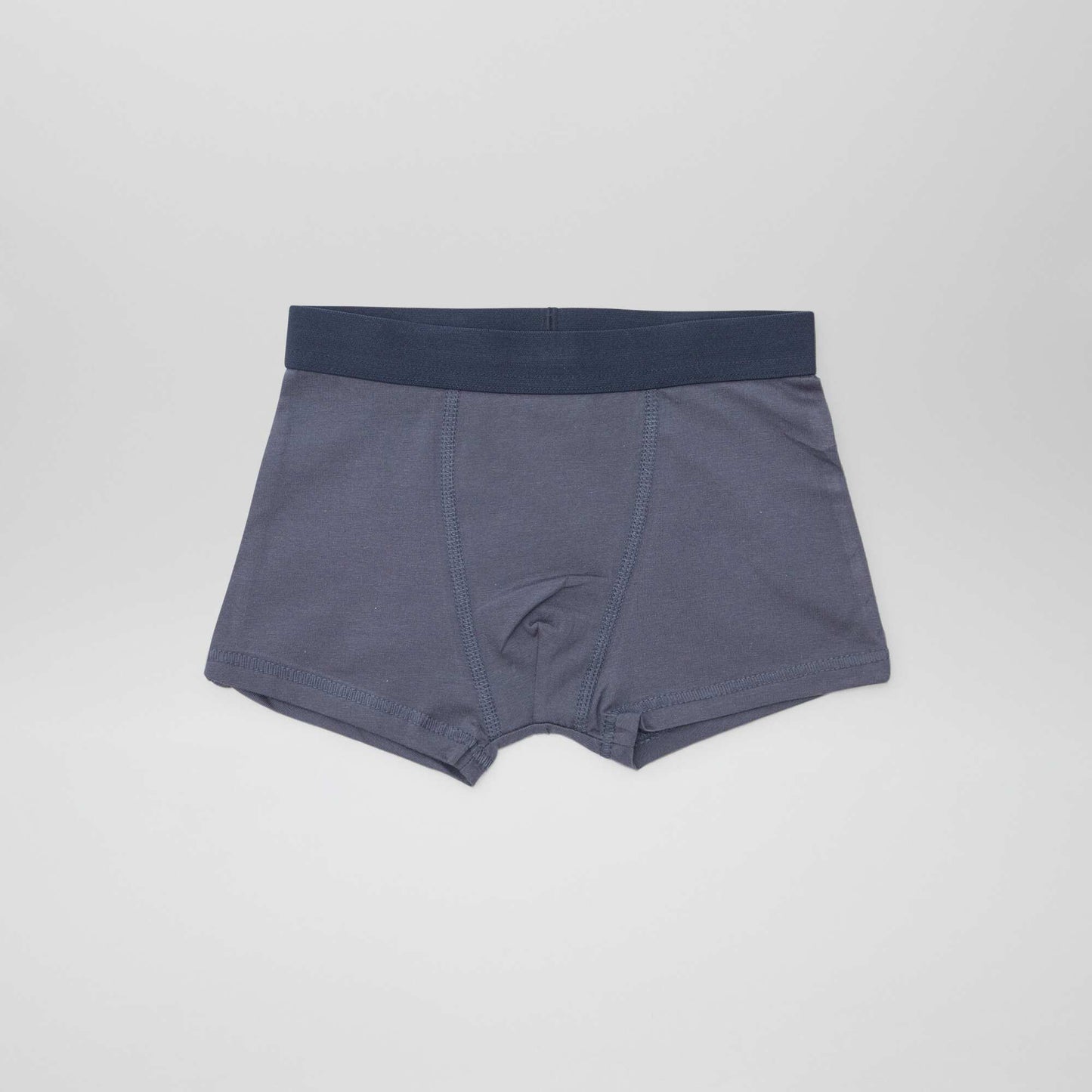 5 Plain Boxers WHITE