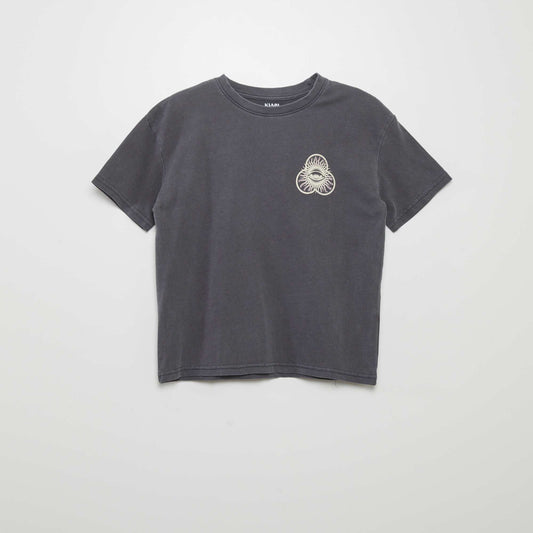 Printed T-shirt GREY