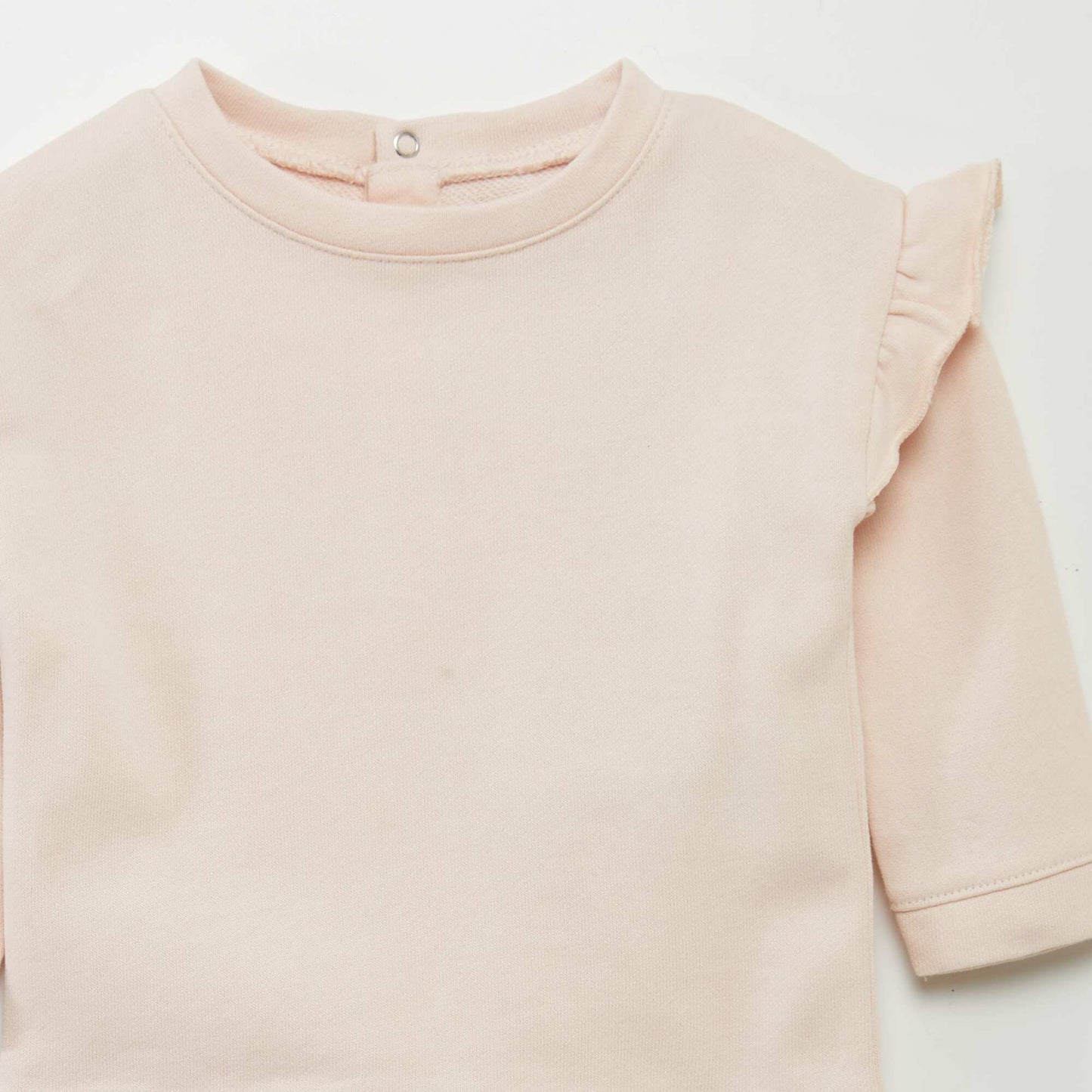 Ruffled sweatshirt PINK