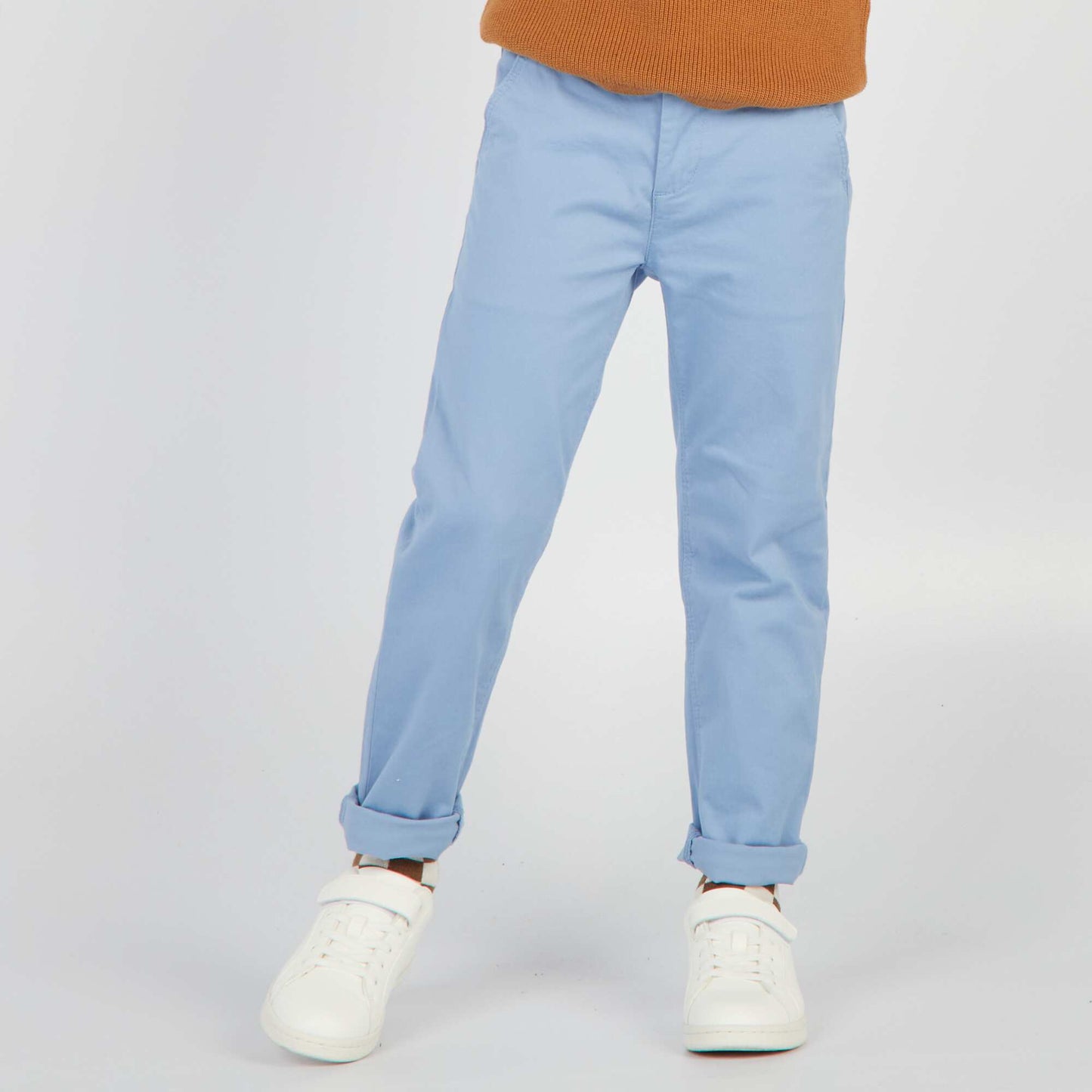 Slim-fit chinos BLUE