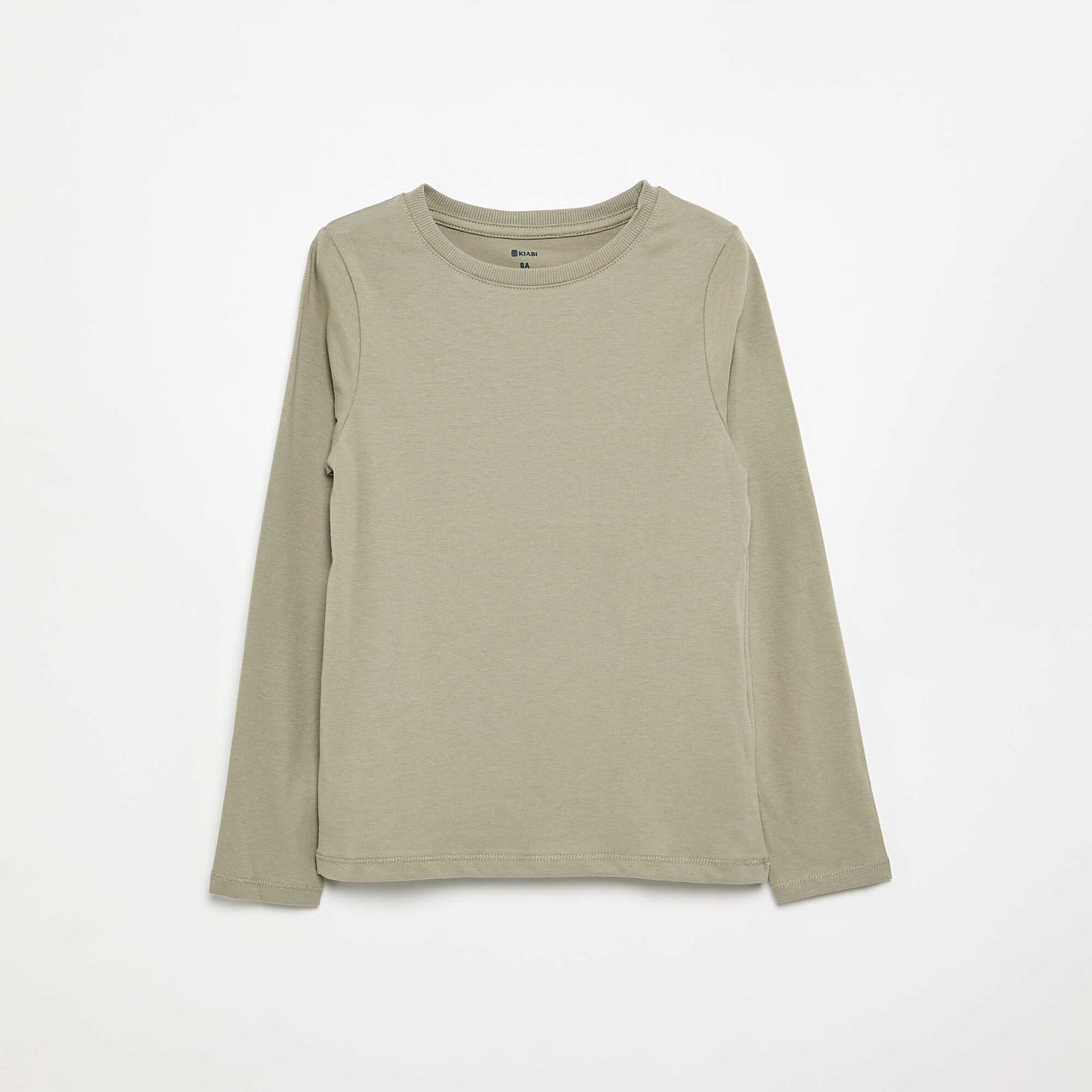 Basic long-sleeved T-shirt GREEN