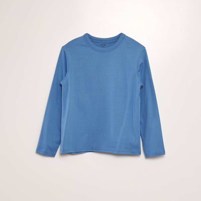 Thick jersey knit T-shirt - Tough CottonT BLUE