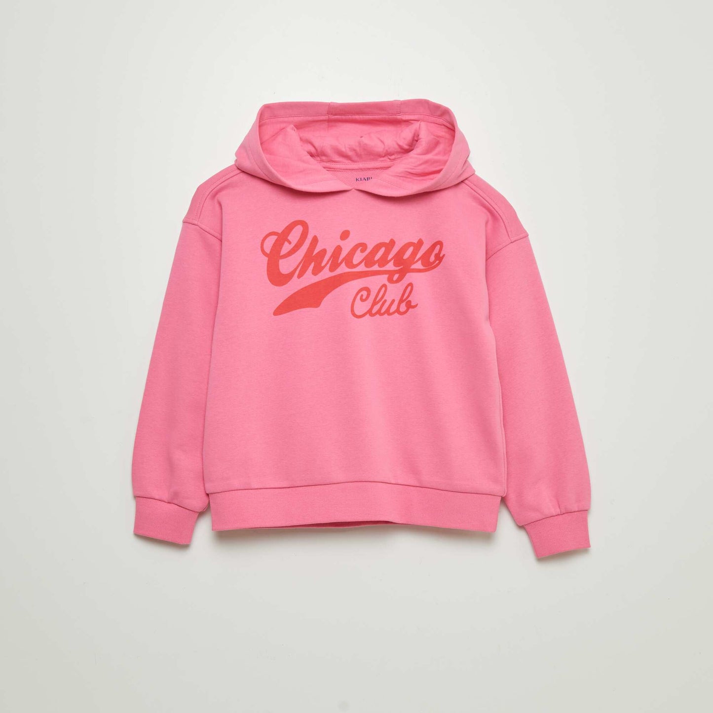 Printed hoodie PINK