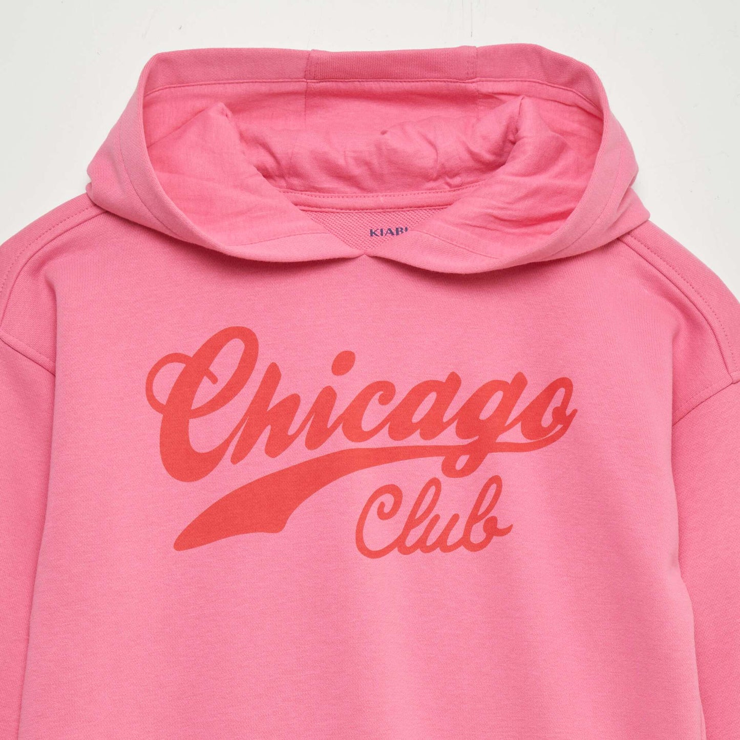 Printed hoodie PINK