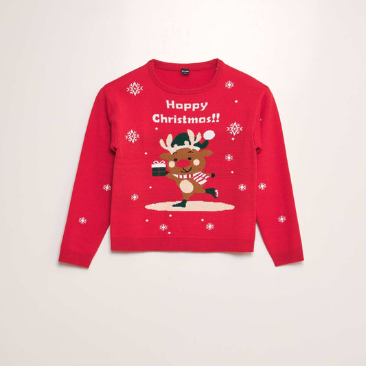 Ugly Christmas jumper RED