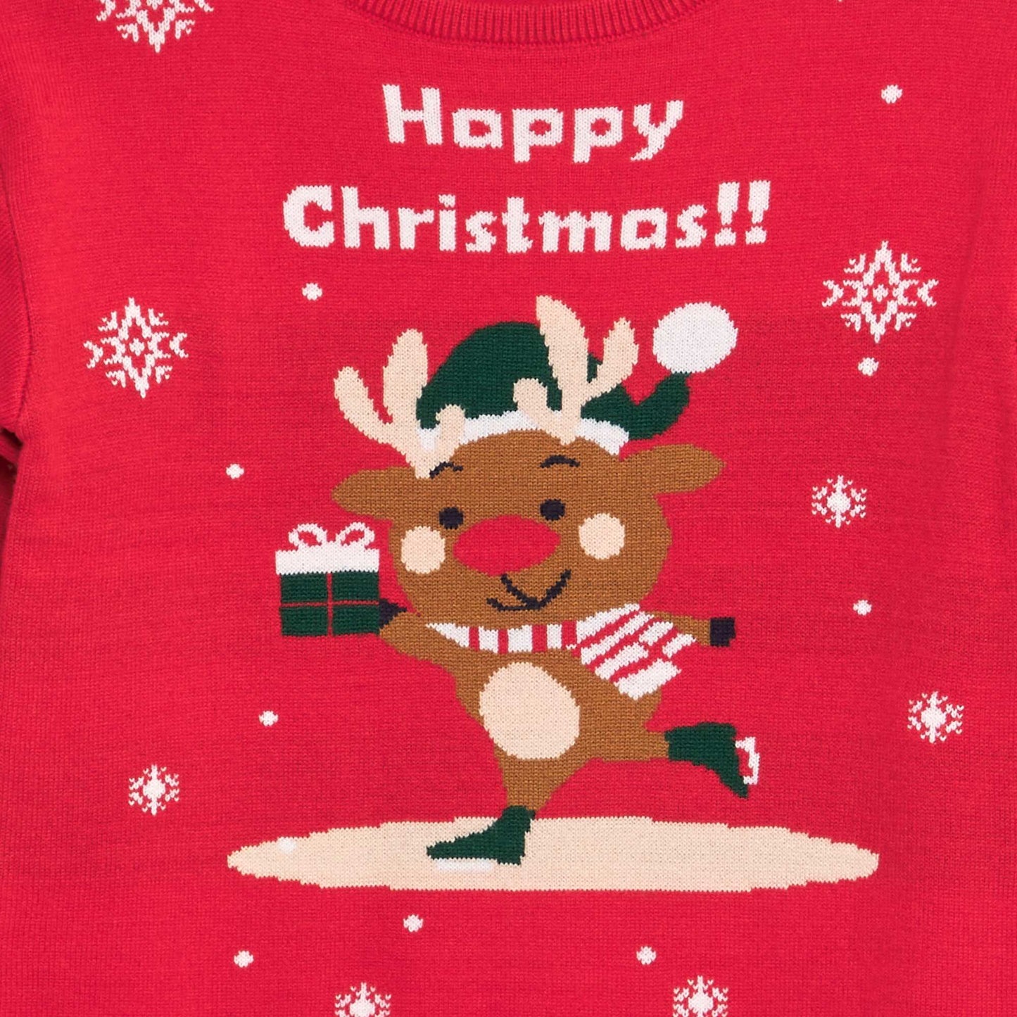 Ugly Christmas jumper RED