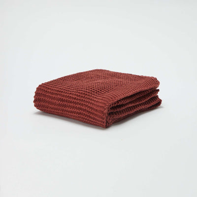 Chunky knit blanket - Kiabi Home BROWN