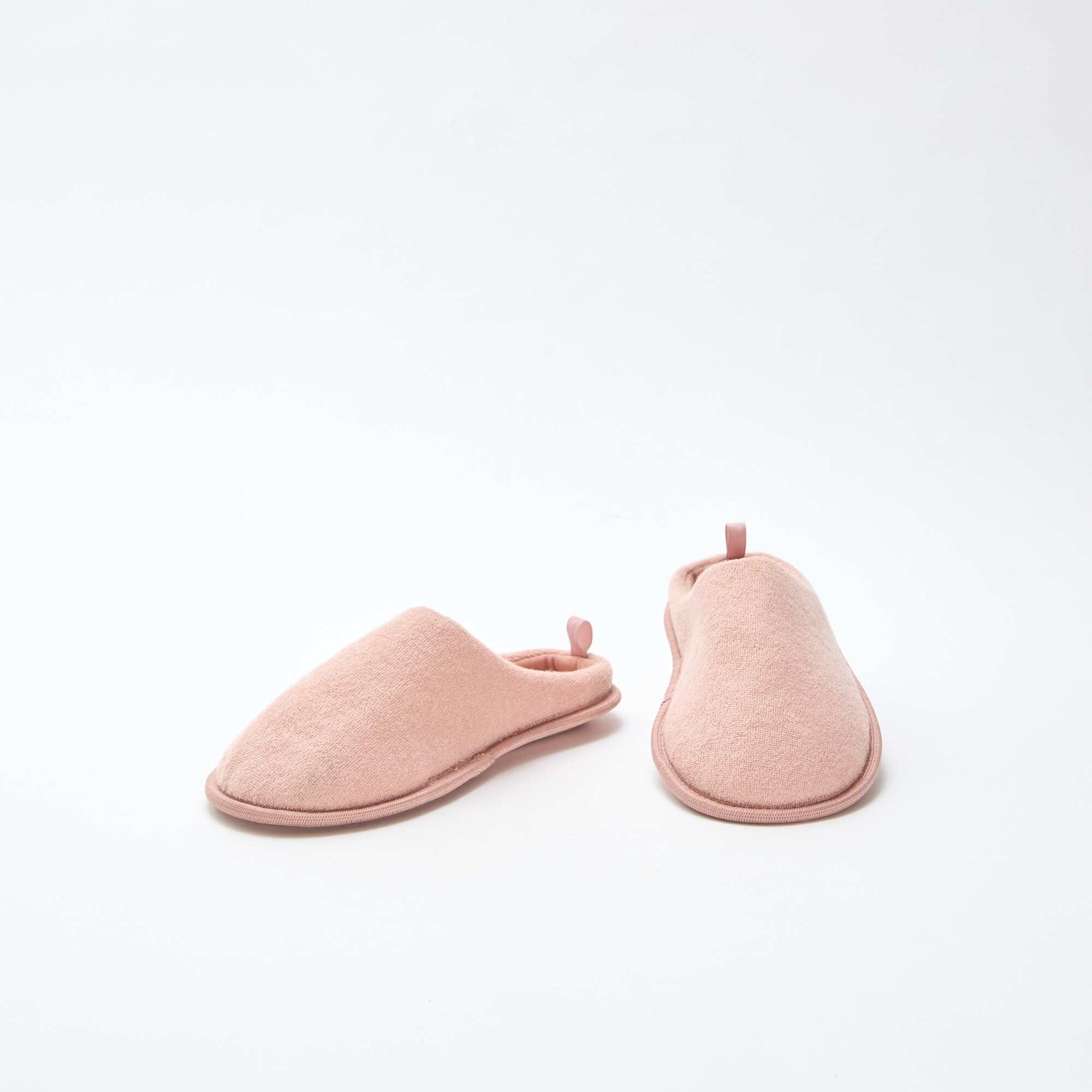 Plain mule slippers PINK