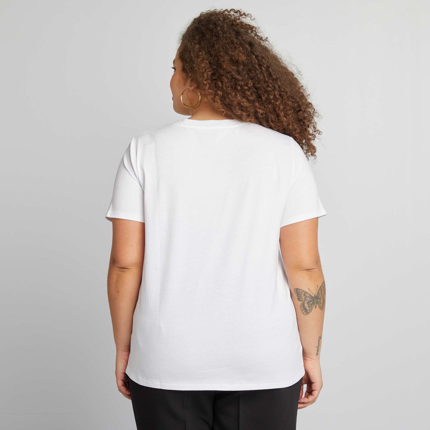 Short-sleeved T-shirt - Valentine's Day WHITE