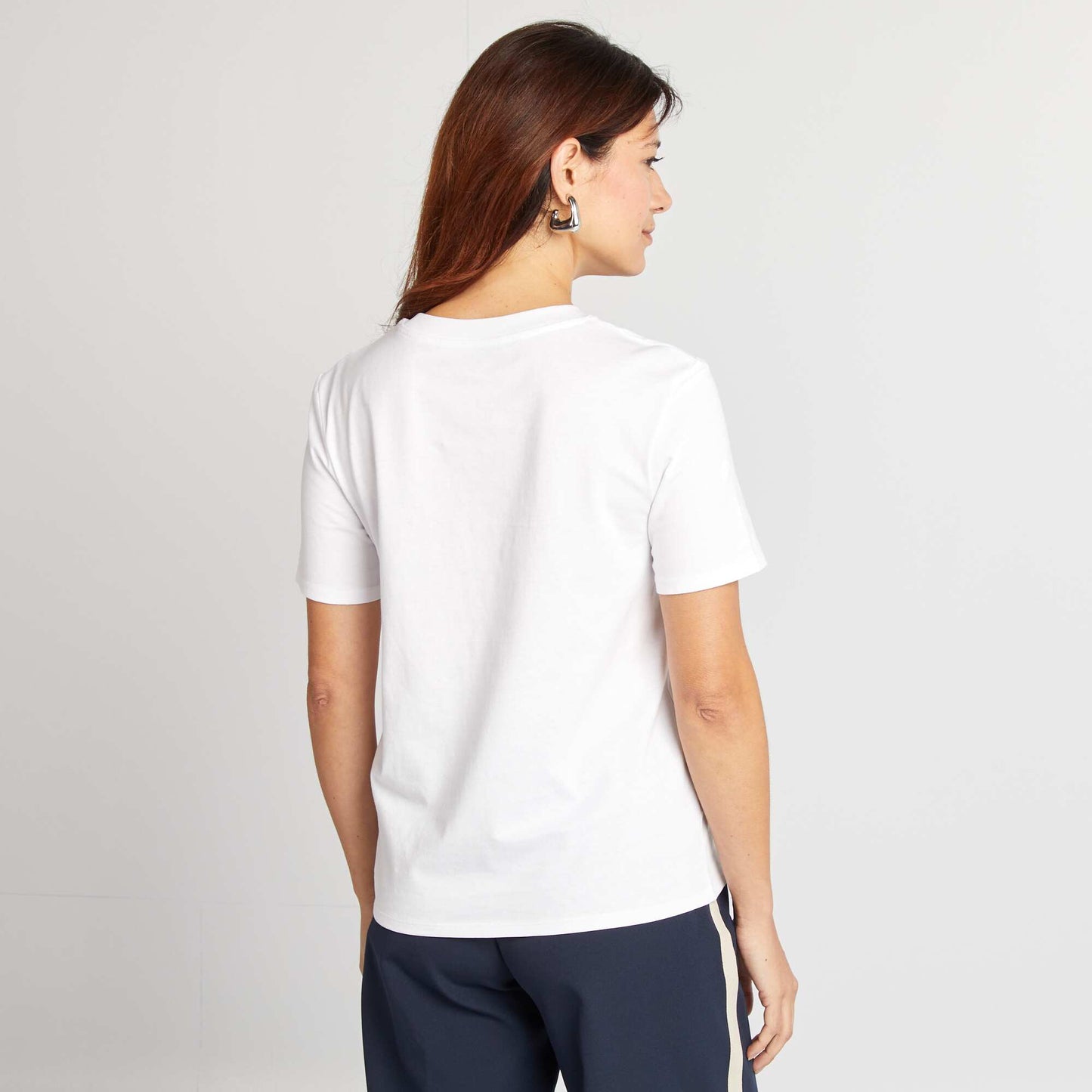 Short-sleeved T-shirt - Valentine's Day WHITE