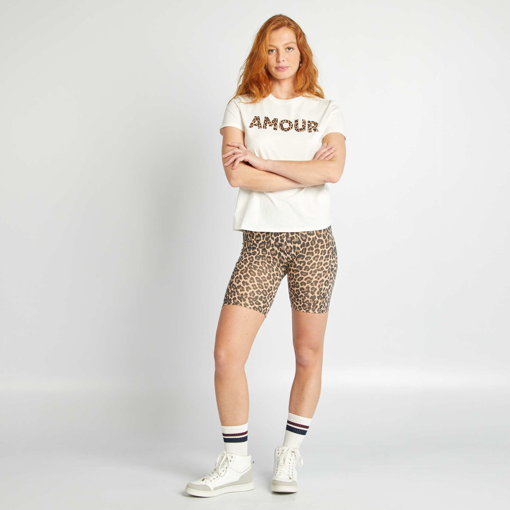 Cycling shorts BEIGE