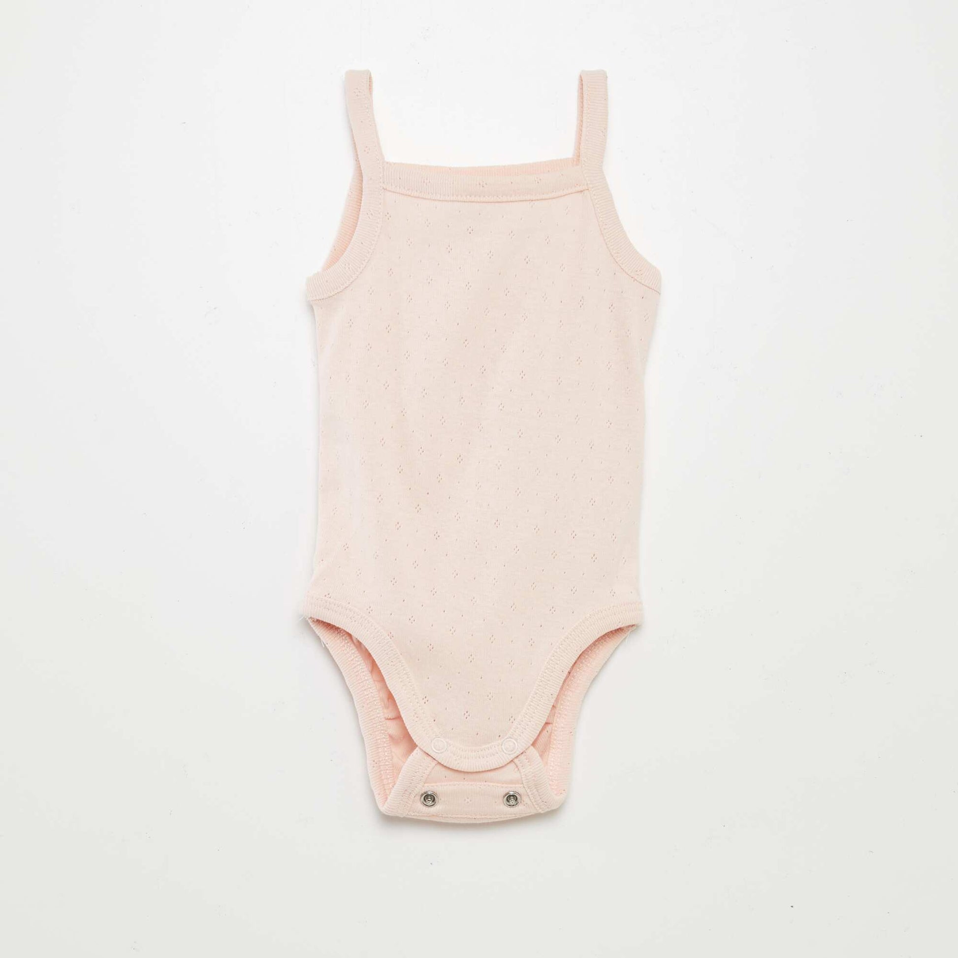 Strappy grow-with-them bodysuits - Pack of 3 PINK