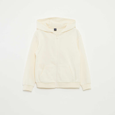 Hooded sweatshirt WHITE