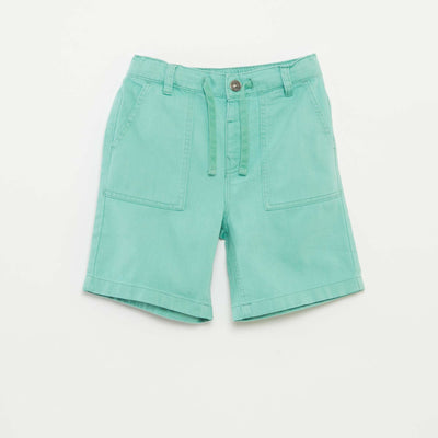 Twill Bermuda shorts GREEN
