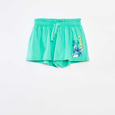 Stitch shorts GREEN