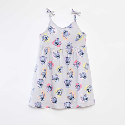 Strappy 'Disney' dress with bows BLUE