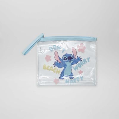 Disney Stitch transparent bag BLUE