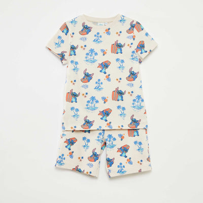 Disney T-shirt and Bermuda shorts set - 2-piece set BEIGE