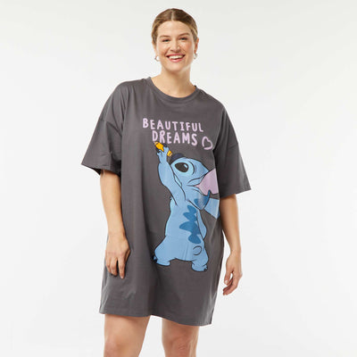 Disney short-sleeved nightshirt GREY