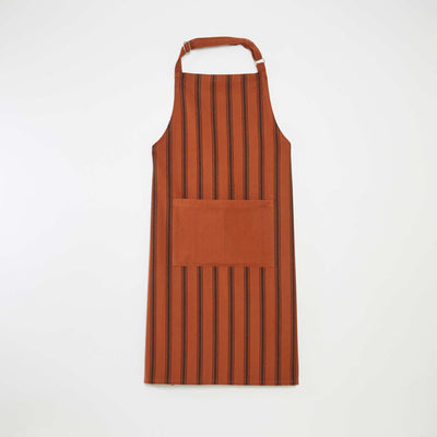 Cotton Kitchen Apron BROWN