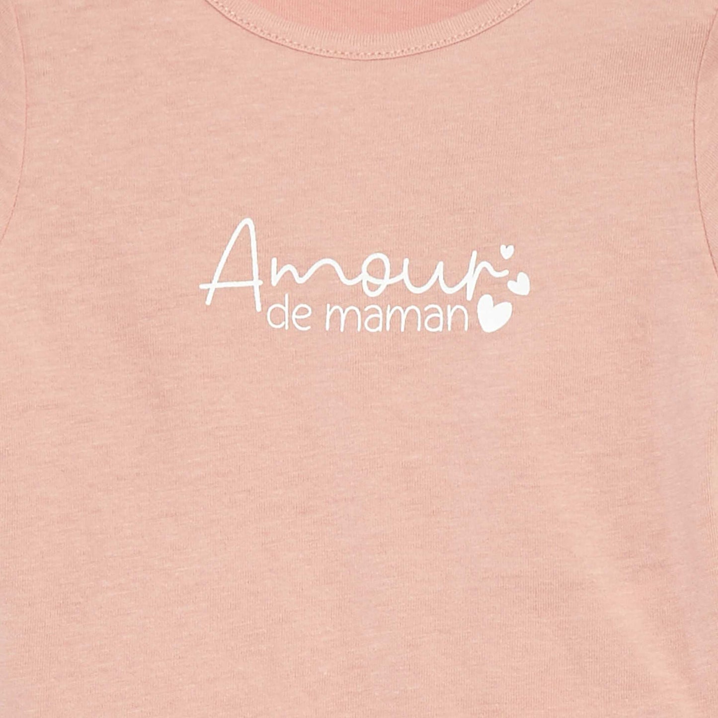 Long-sleeved T-shirt with print PINK