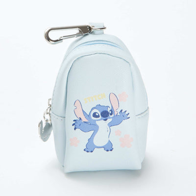 Disney Stitch zip-up purse BLUE