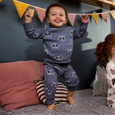 T-shirt and trousers pyjama set - 2-piece set BLUE