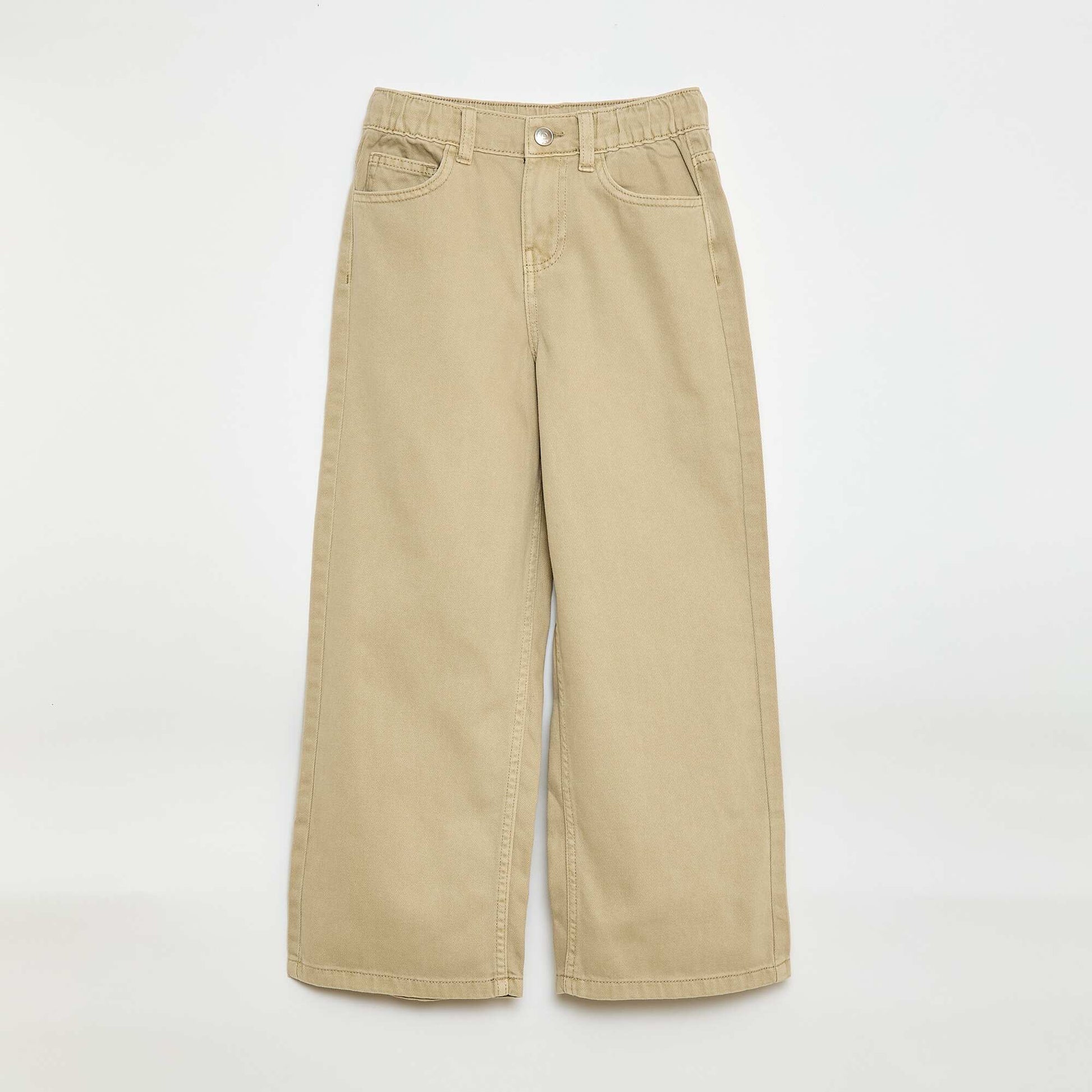 Wide-leg trousers BEIGE