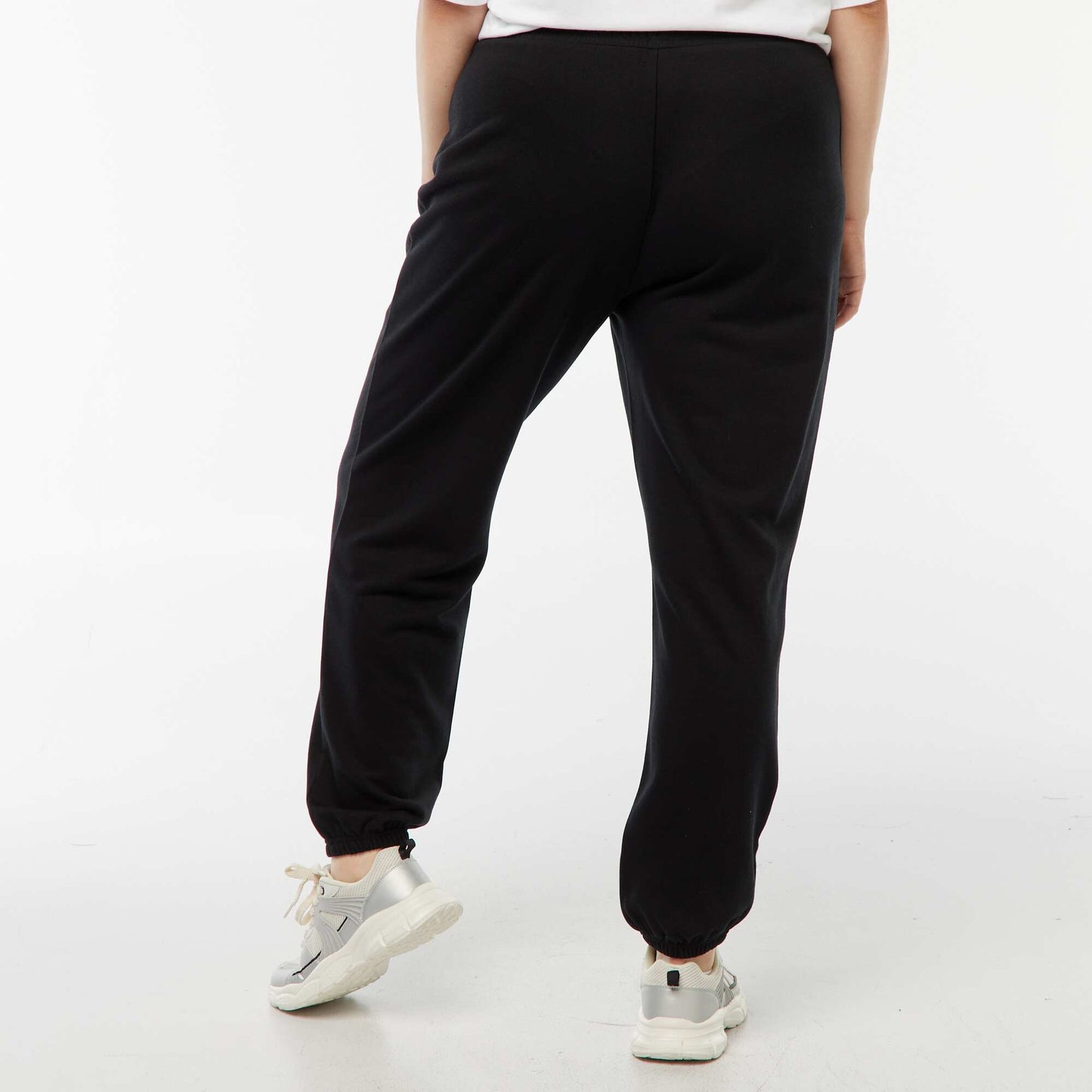 French Terry Sport Joggers BLACK
