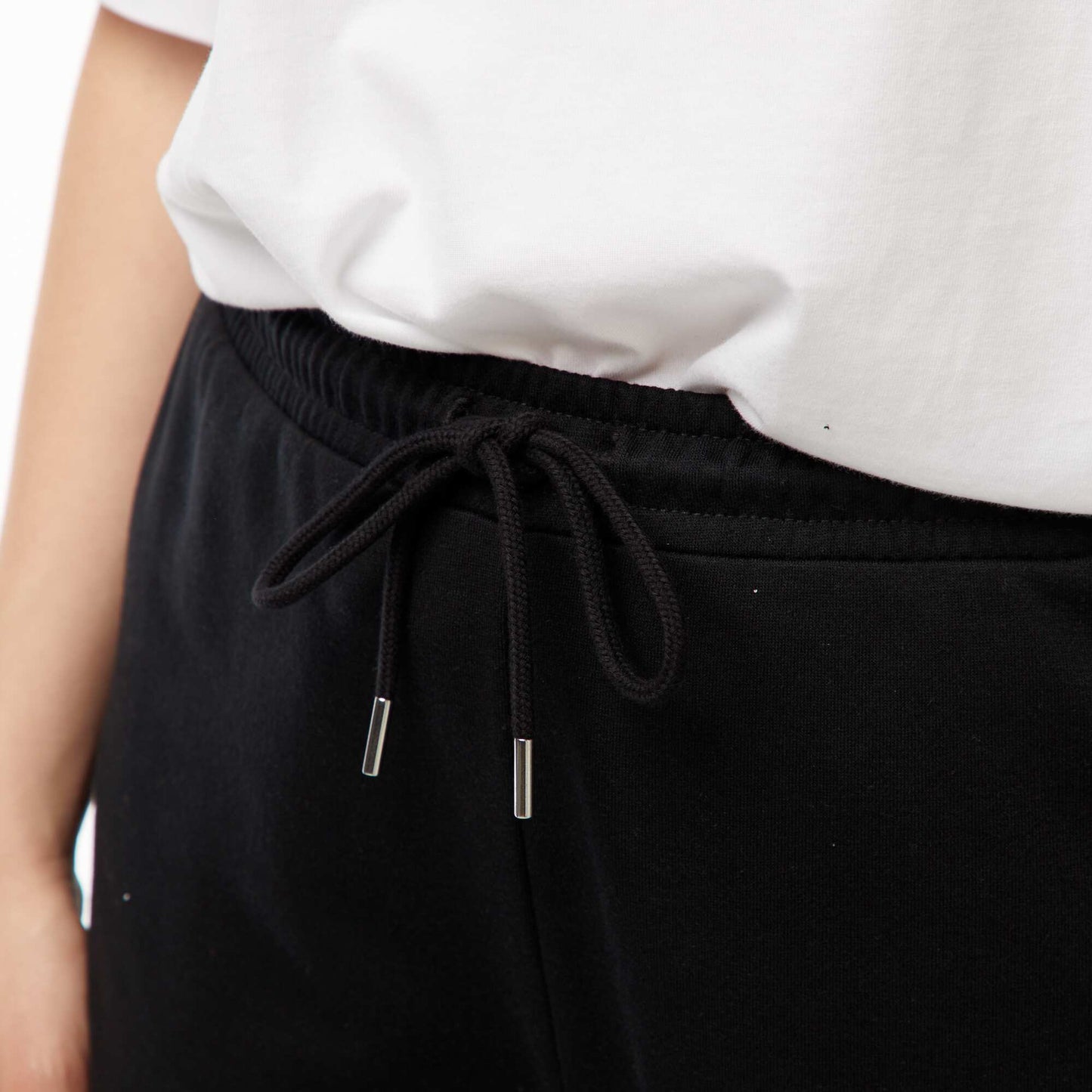 French Terry Sport Joggers BLACK