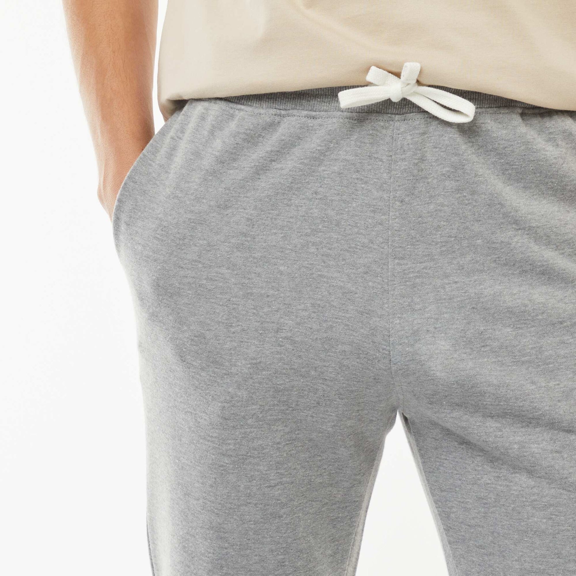 Lightweight plain joggers GREY