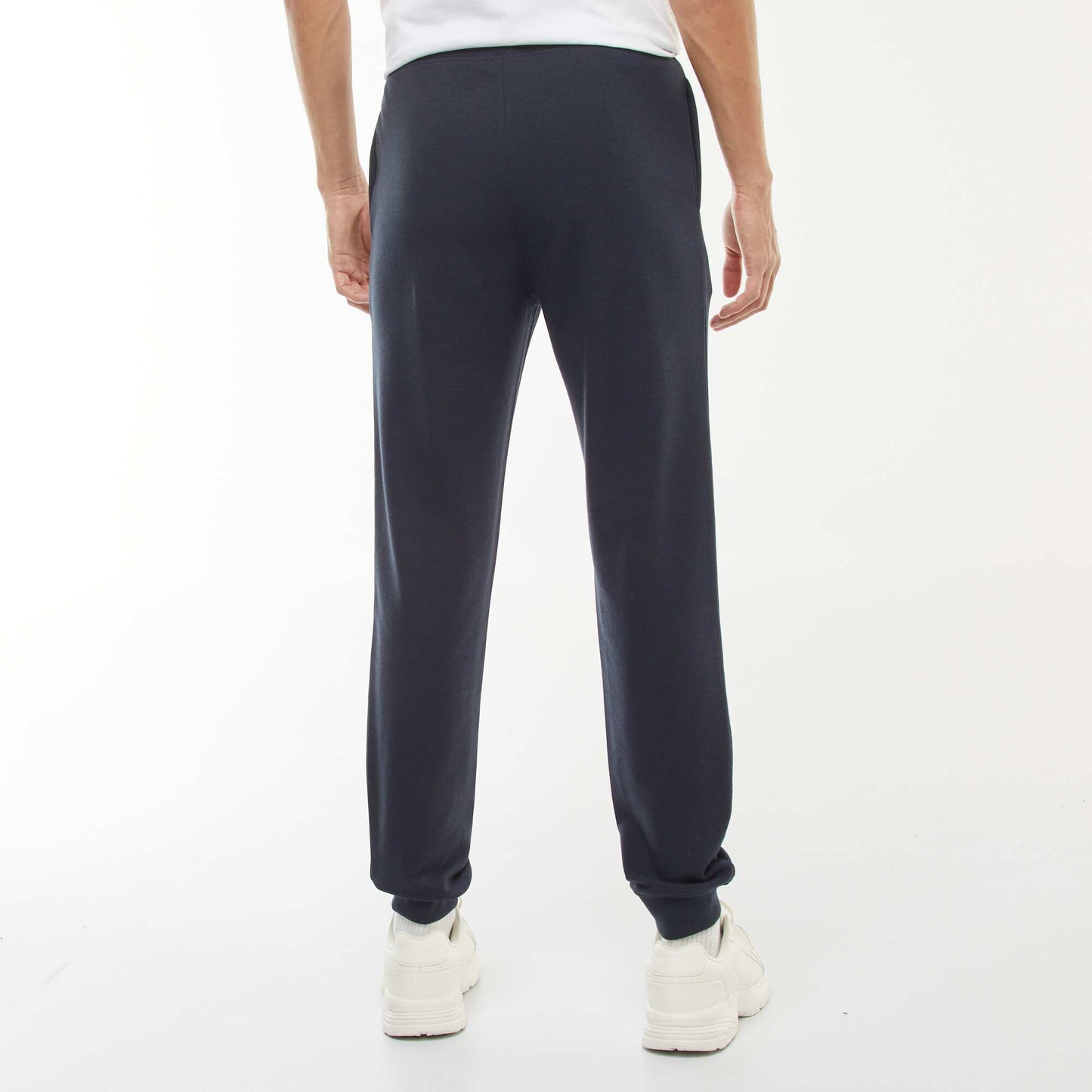 Lightweight plain joggers BLUE