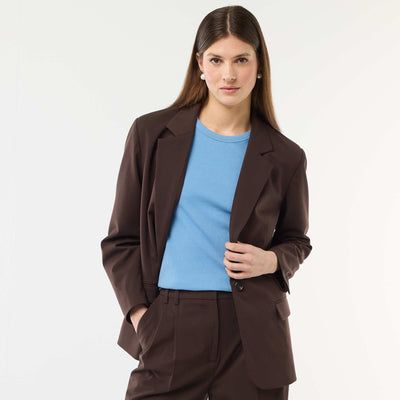 Tailored jacket BROWN