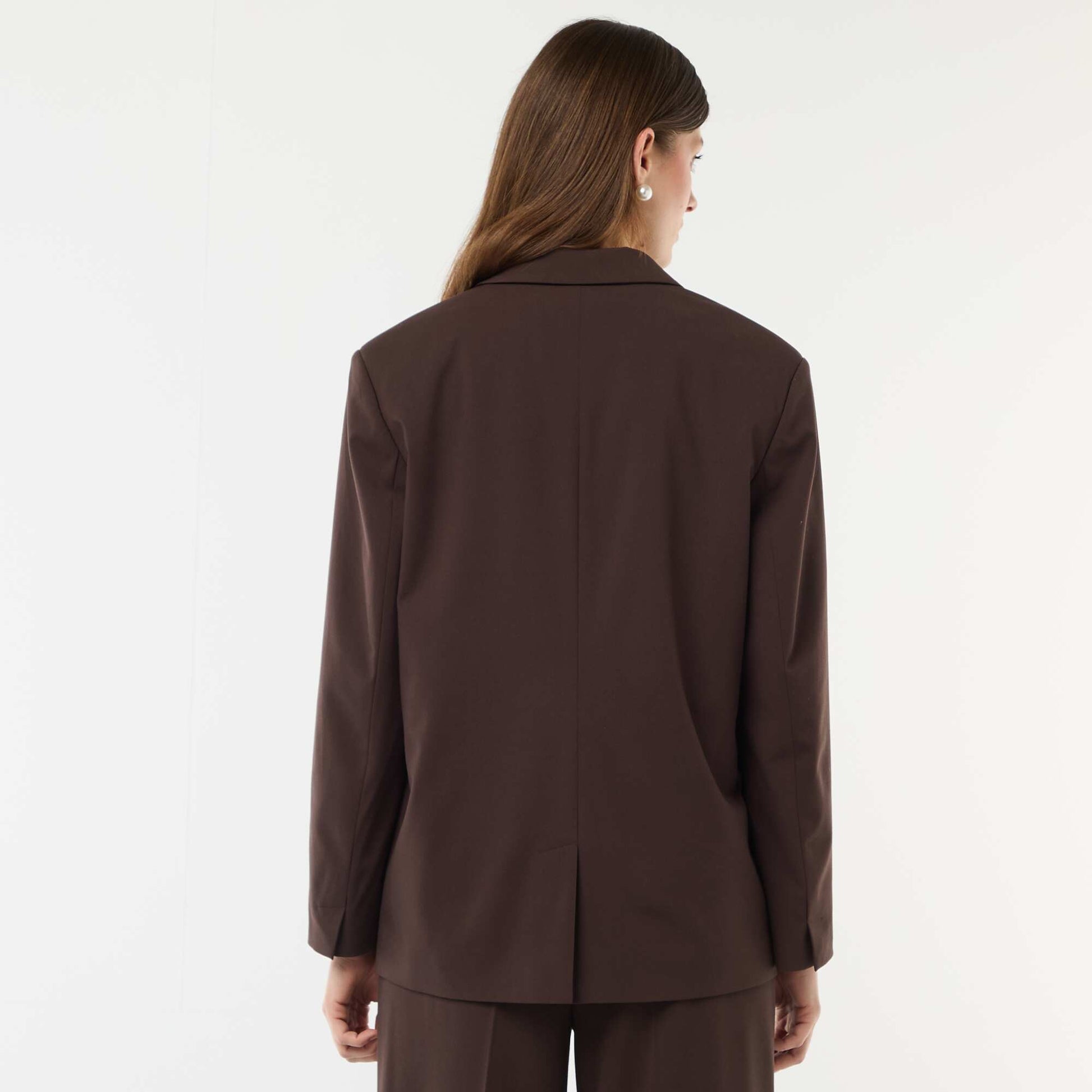 Tailored jacket BROWN