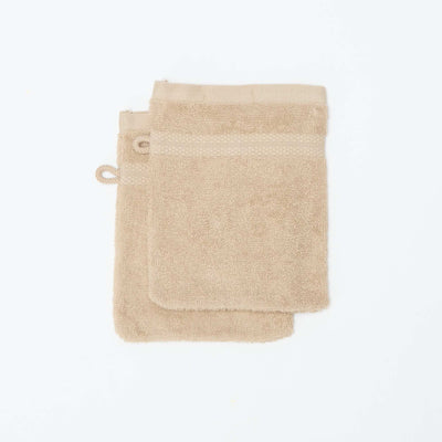 2-Pack Washcloths - Kiabi Home BEIGE