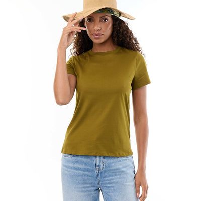 Short-sleeved jersey t-shirt GREEN